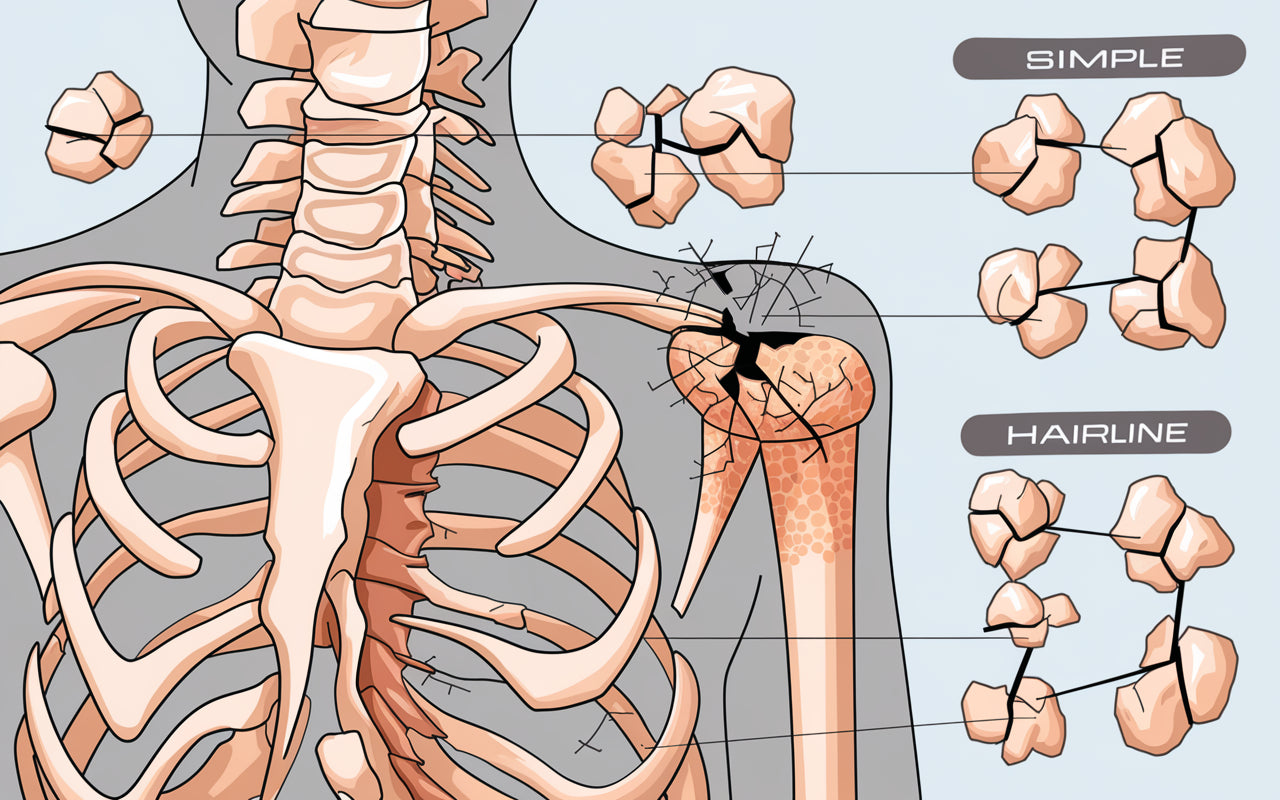 Benbrott symtom kan variera