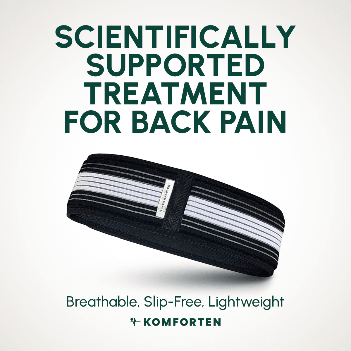 BackRelief Plus™ Double Compression Back Relief Belt - Komforten