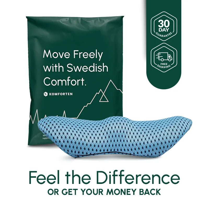 Comfort Cushion™: Support To Ease Lower Back Pain When Sitting - Komforten