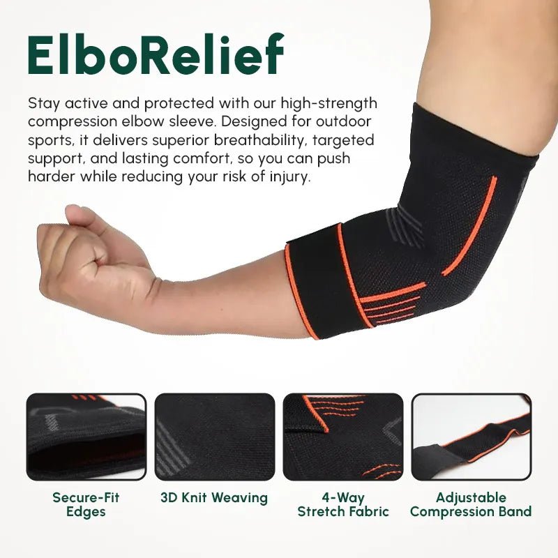 ElboRelief™ Adjustable Elbow Support - Komforten