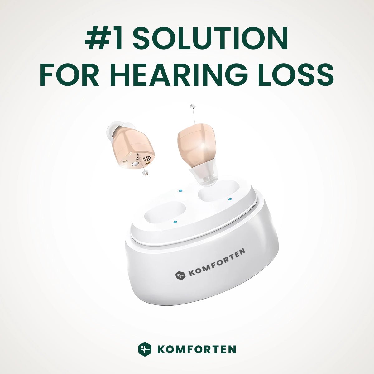 Komforten Hearing Aids — Crystal - Clear Sound at a Fraction of the Price - Komforten