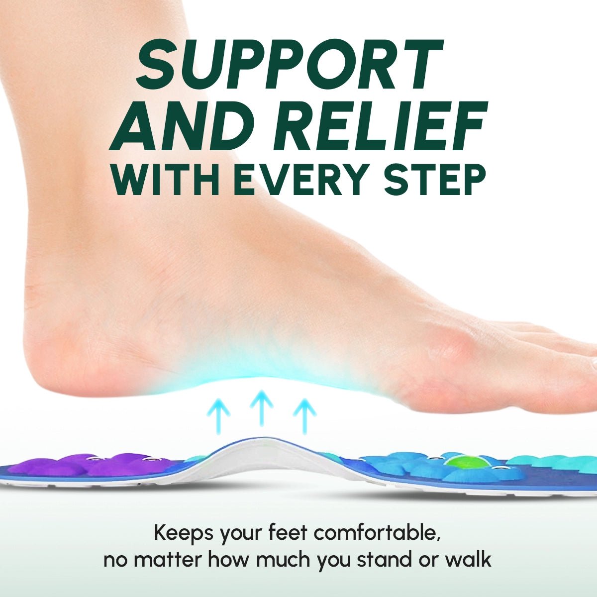 MagnaStep™ Magnetic Acupressure Insoles - Komforten