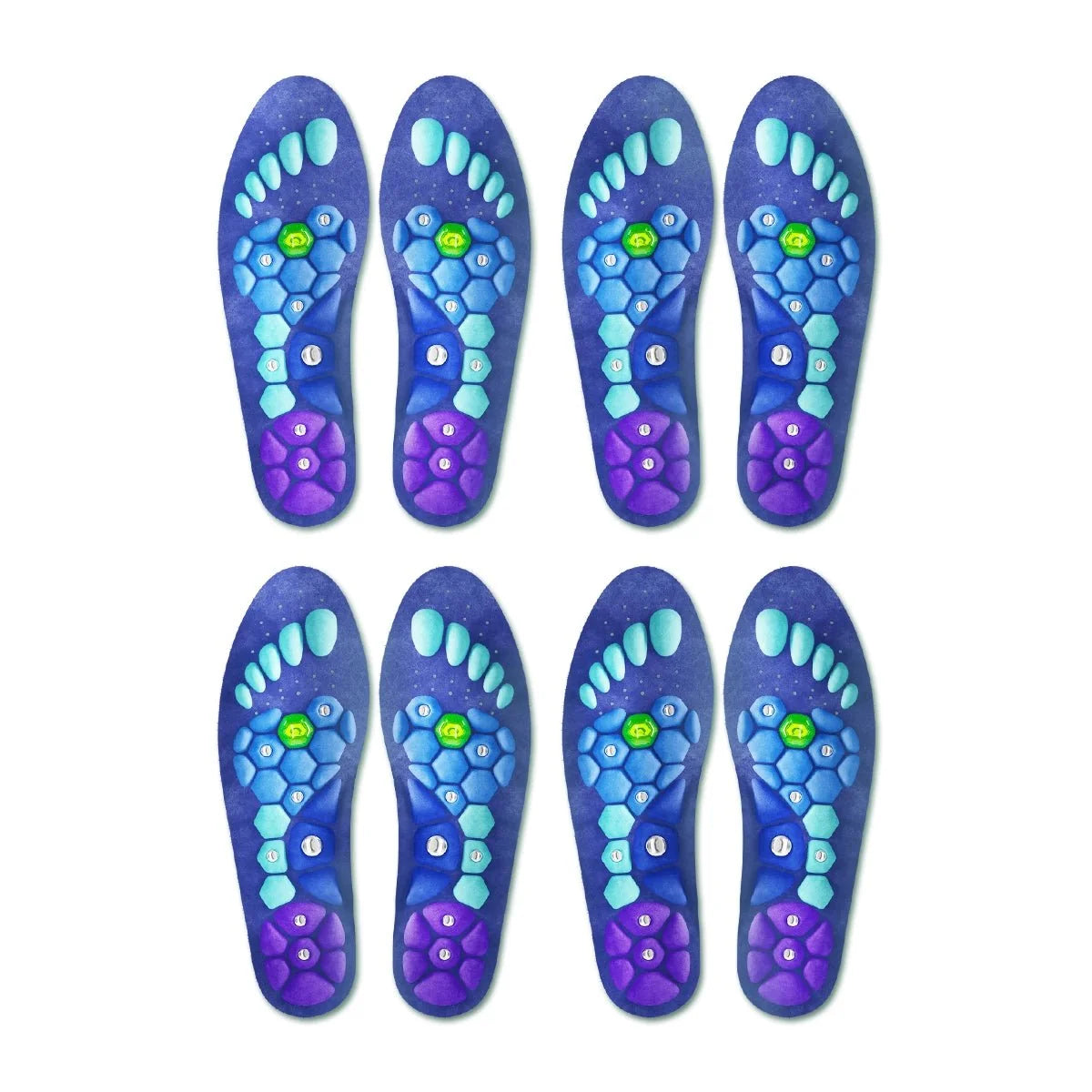 Insoles in the available sizes