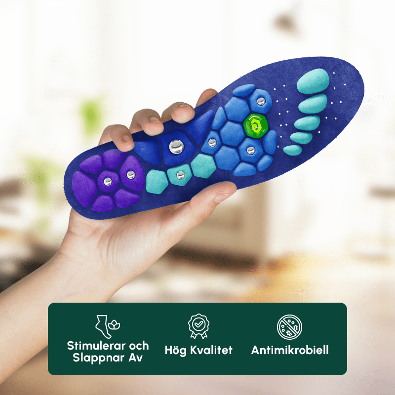 Magnetiska Akupressur Sulor – Friska, Smärtfria Fötter Med Varje Steg - Komforten