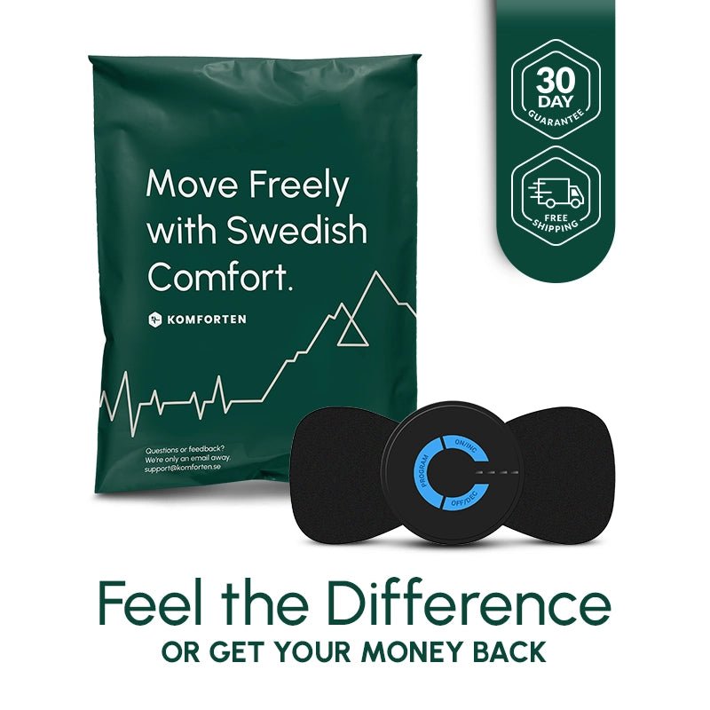 PulseRelief™ EMS Muscle Massager - Komforten