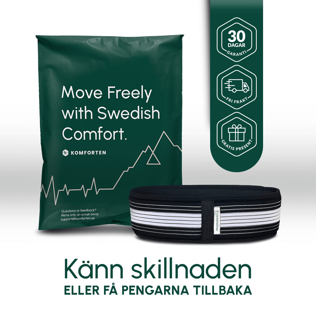 Rygg Komforten - Lindra ryggbesvär och gå utan smärta! - Komforten