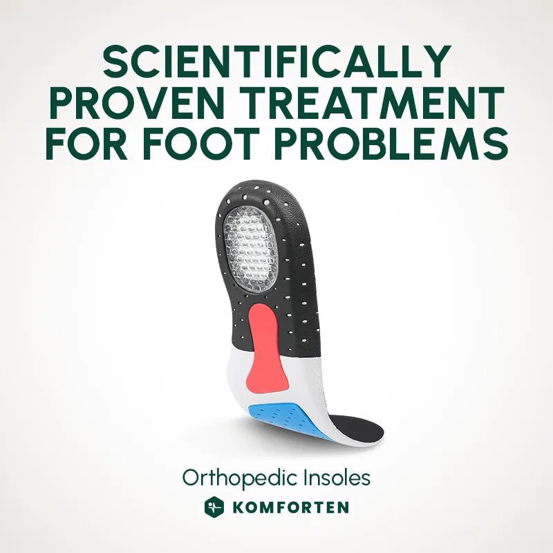 StepSure™ Orthopedic Insoles and Pronation Support - Komforten