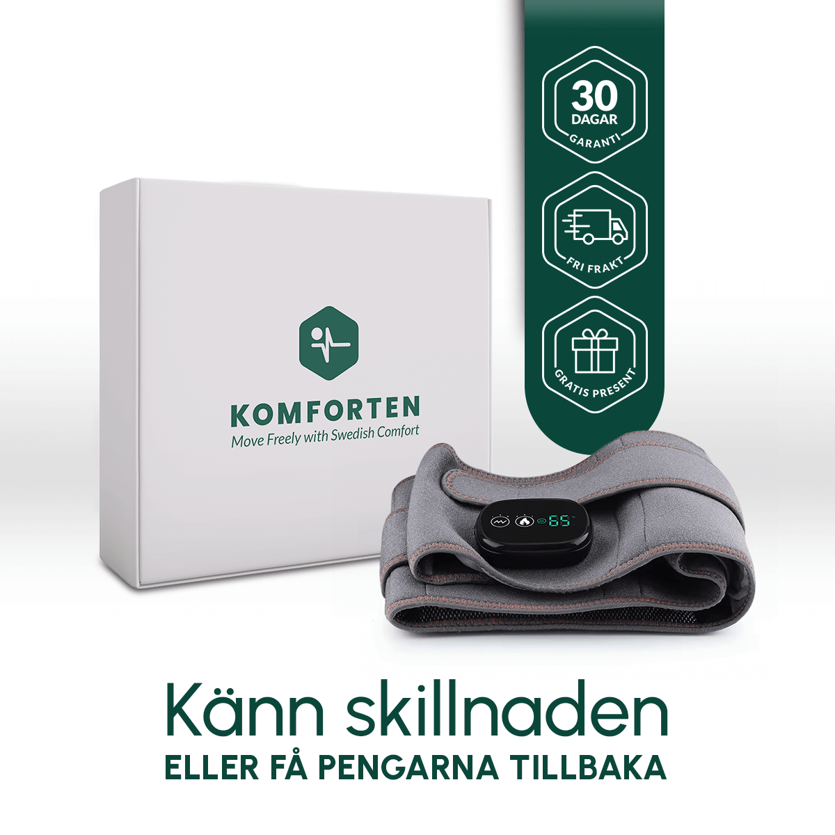 ComfortWrap with its Komforten box