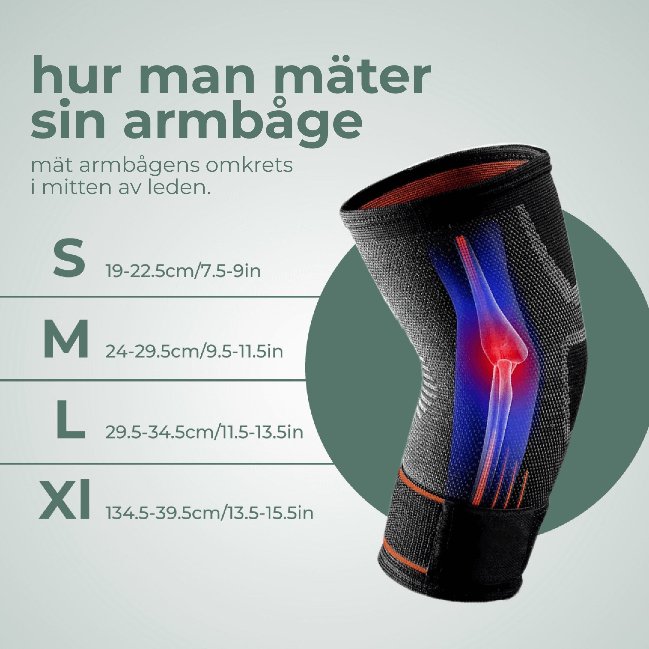 Armbågsstöd för Tennisarmbåge, Golfarmbåge, Gym och Skrivbord och Mer - Komforten