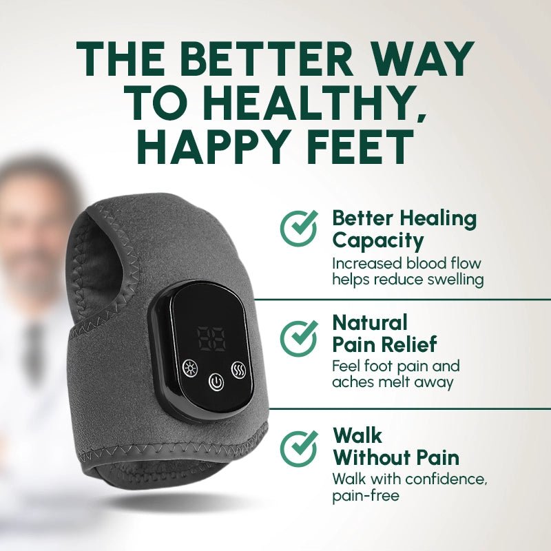 FootFlux™ Thermal & Compression Foot Massager - Komforten