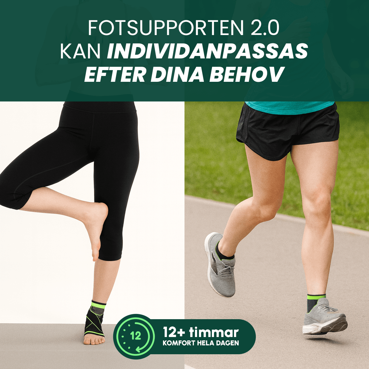 FotSupporten 2.0 - Lindra fotsmärta eller få pengarna tillbaka - Komforten