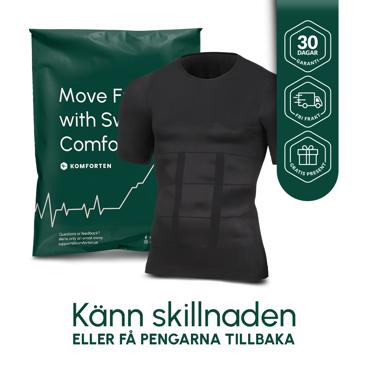 Hållningströja för Bättre Hållning - Komforten