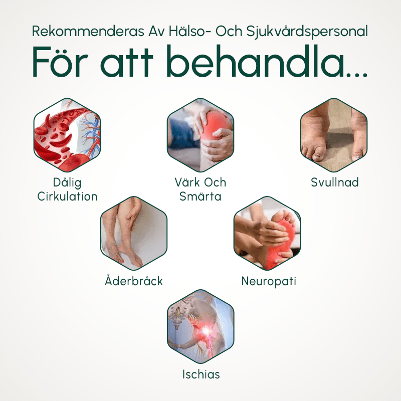 HealWrap – Benmassageapparat för Smärtlindring och Avslappning - Komforten