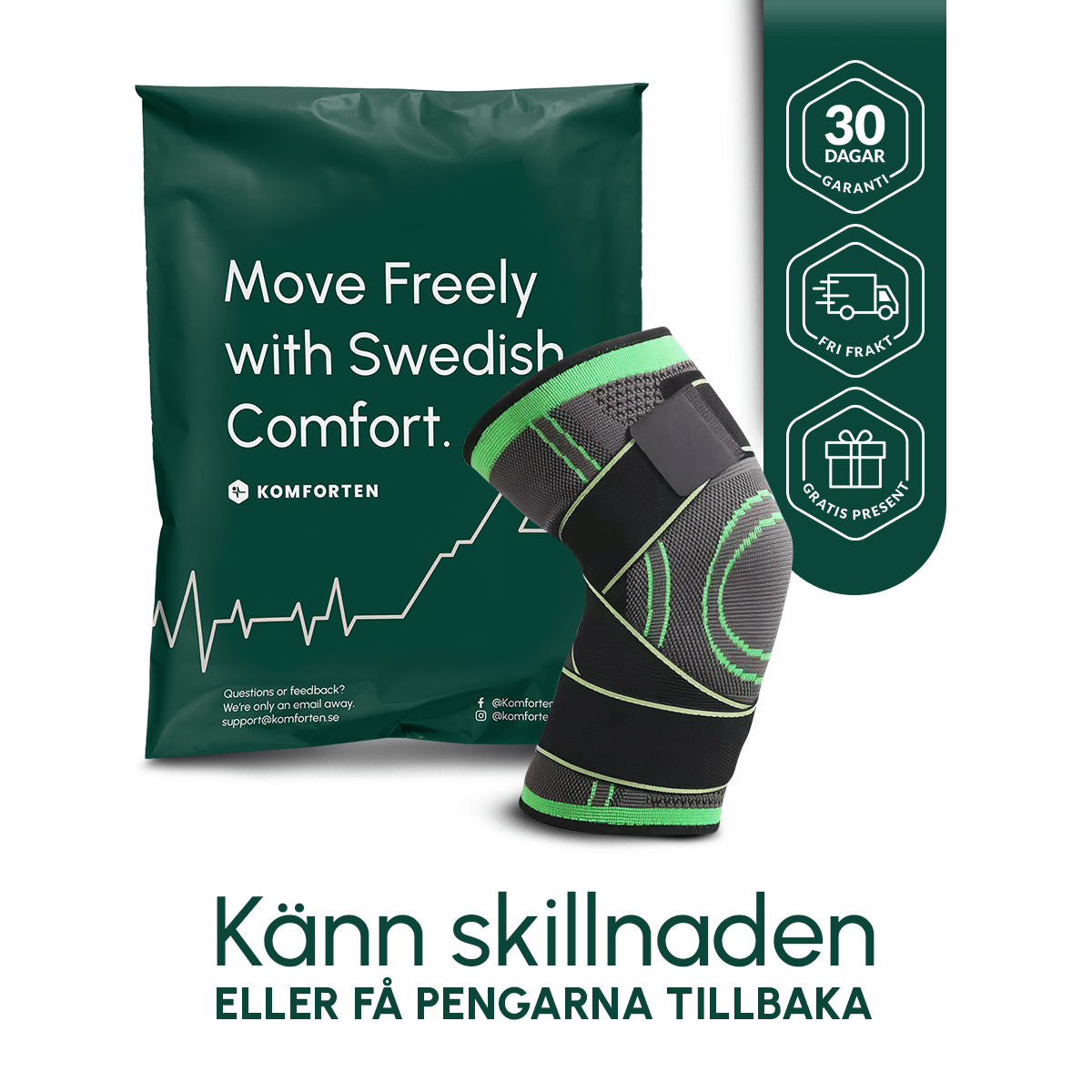 Knäkomforten - Lindrar 99% Av Alla Typer Av Knäbesvär På Bara En Vecka! - Komforten