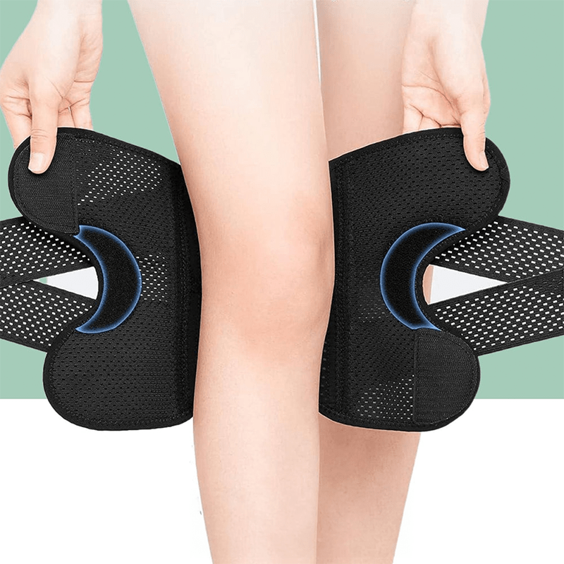 Knäskydd med Skenor för Knäleden - Komforten