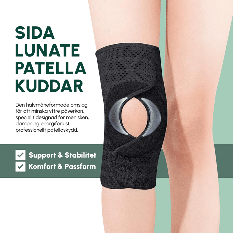 Knäskydd med Skenor för Knäleden - Komforten