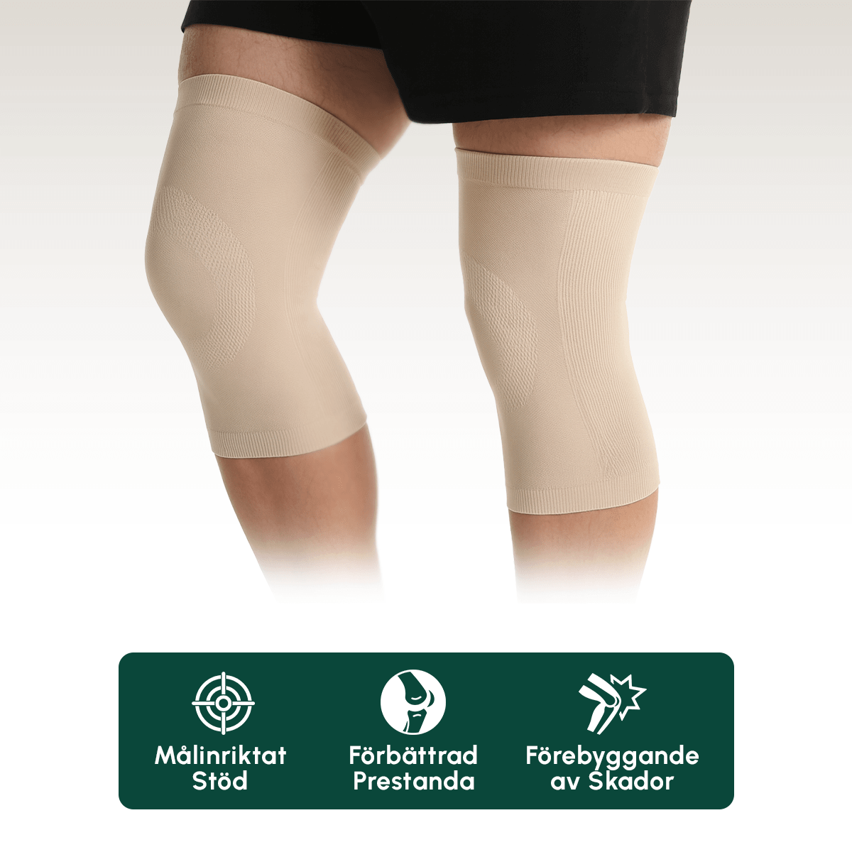 Knästöd med Kompression - Komforten