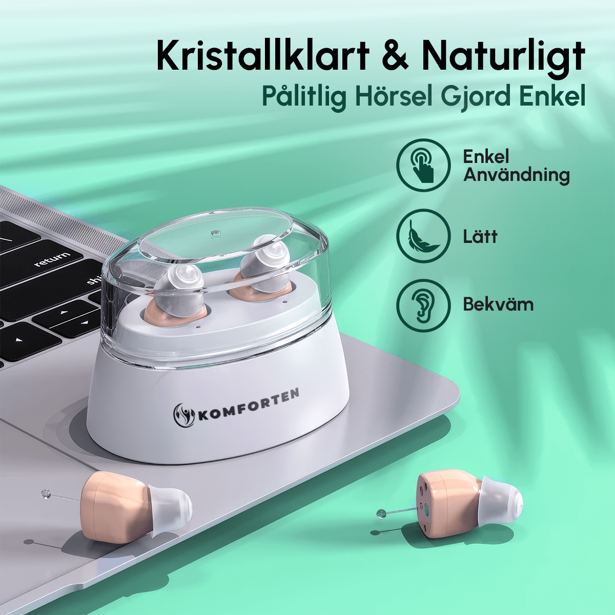 Komfortens Hörsel - Hjälpmedel - Kristallklart Ljud Till En Bråkdel Av Priset - Komforten