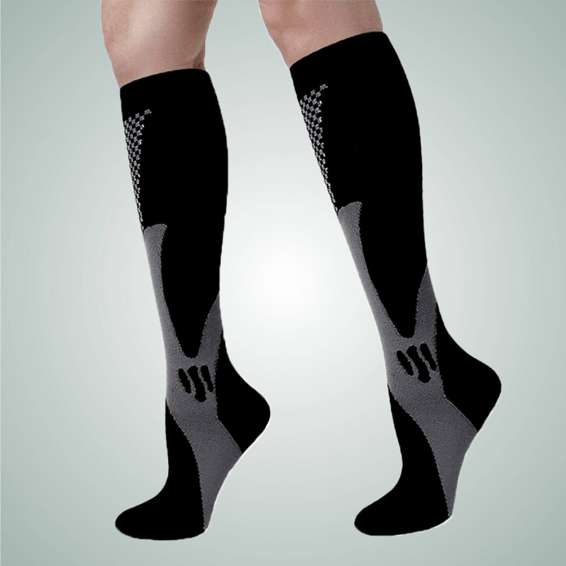 Kompressionsstrumpor för Löpning, Graviditet, Lymfödem och Stöd - Komforten