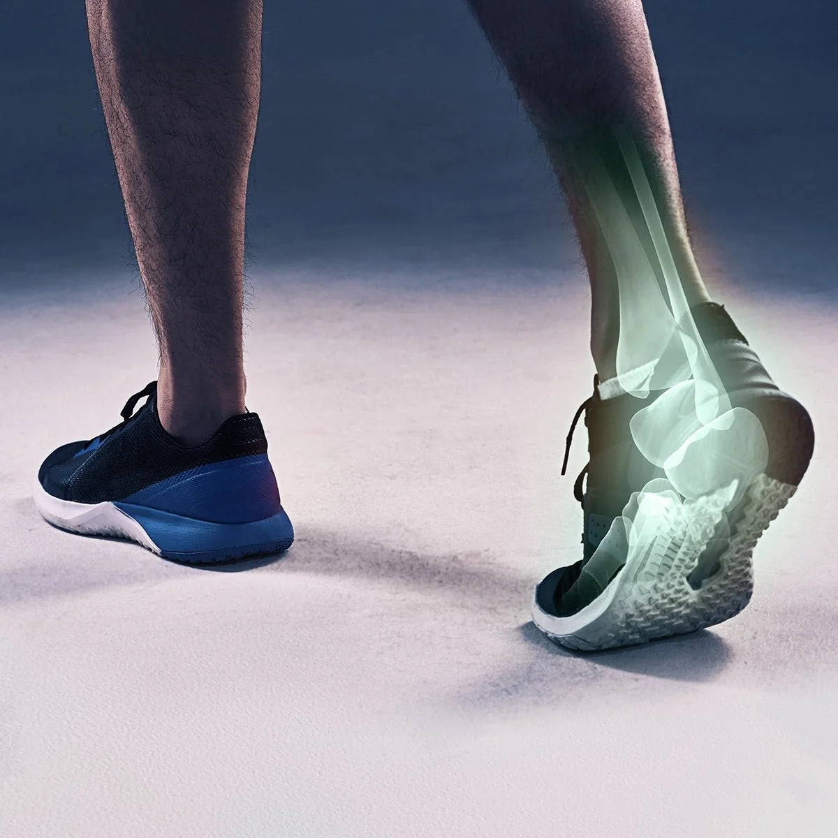 Person walking in trainers