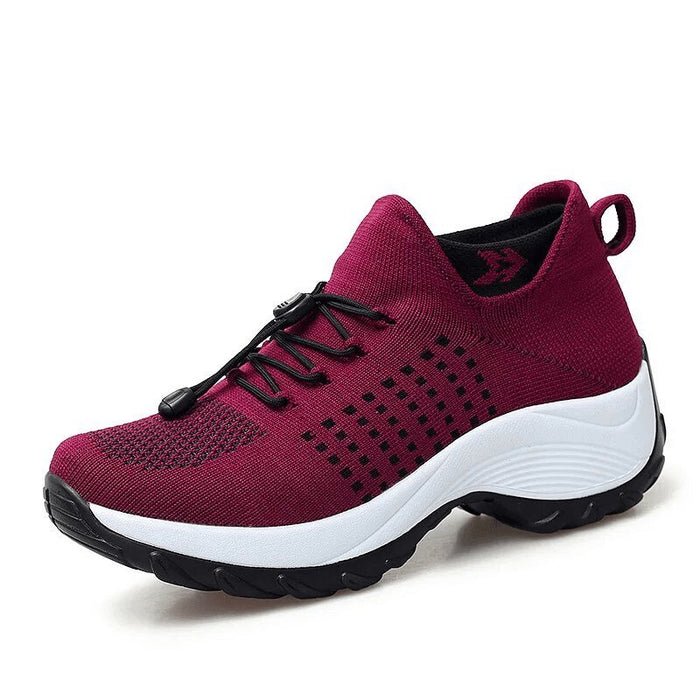 Stryde shoes in red