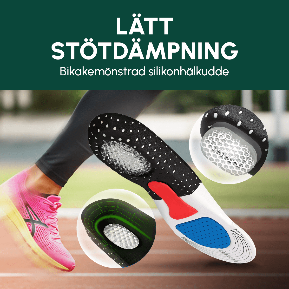 Skokomforten™ Ortopediska Skoinlägg och Pronationsstöd - Komforten