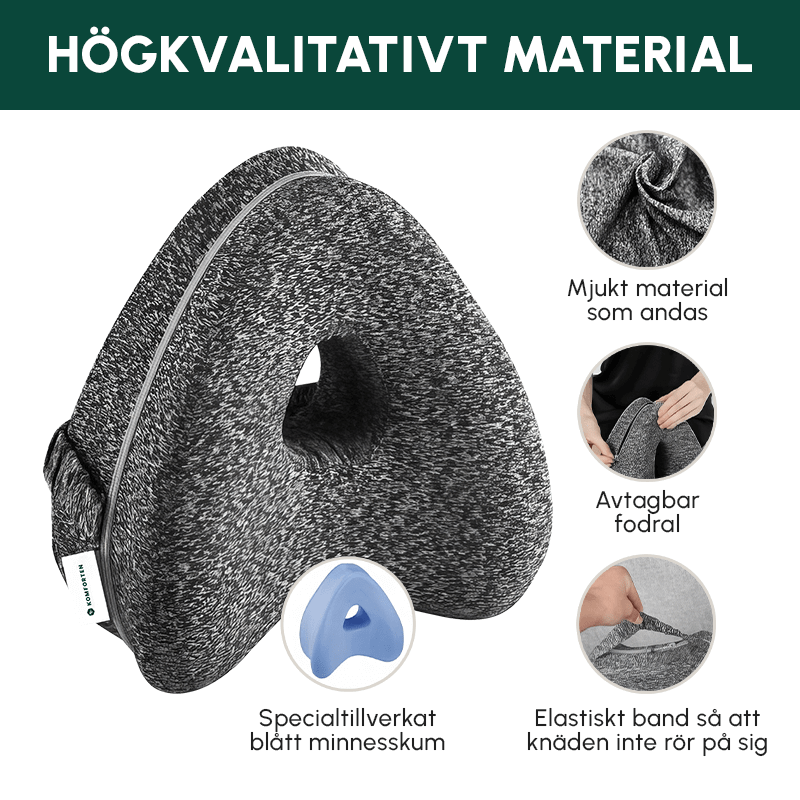SovKomforten™ Benkudde – Ergonomisk i Memory Foam för Bättre Komfort - Komforten
